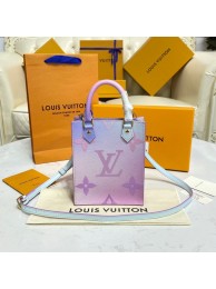 Imitation Louis Vuitton PETIT SAC PLAT M81341 Sunrise Pastel HY25344Fo38