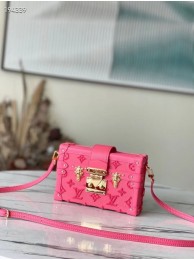Imitation Louis vuitton PETITE MALLE M20745 Fluo Pink HY2783Tm92