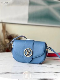 Imitation Louis Vuitton PONT 9 SOFT MM M58968 blue HY25205Za30