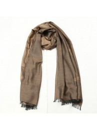 Imitation Louis Vuitton Scarves Silk WJLV094 Light Brown HY12880EY79