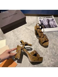Imitation Louis Vuitton Shoes LV1042DS-2 Heel height 9CM HY273RC38