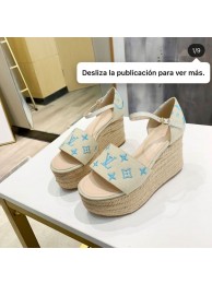 Imitation Louis Vuitton Shoes LV6541 Blue HY9112SU58