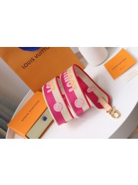 Imitation Louis Vuitton shoulder strap J02506 pink HY6968uq94