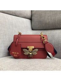 Imitation Top Gucci Queen Margaret small shoulder bag 476542 red HY7707tr16