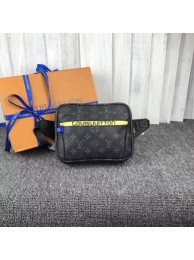 Imitation Top Louis Vuitton Monogram Canvas SAC CEINTRE waist pack PM M42828 Black HY20482tr16