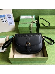 Knockoff Best Gucci Horsebit 1955 shoulder bag 675923 black HY6486sm35