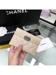 Knockoff BOY CHANEL Card Holder A84431 gold HY8486NL80