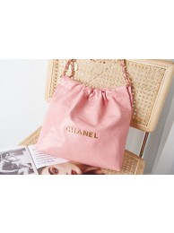 Knockoff CHANEL 22 SMALL HANDBAG AS3260 pink HY6682iV87