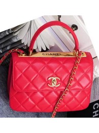 Knockoff Chanel Classic Top Flap Bag Original Sheepskin Leather A92236 Red HY15612yK94