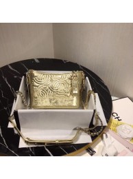 Knockoff Chanel gabrielle small hobo bag A91810 gold HY19457iV87