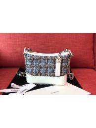 Knockoff Chanel gabrielle small hobo bag B91810 white HY14643WW40