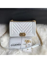 Knockoff Chanel Leboy Original Caviar leather Shoulder Bag A67086 white gold chain HY13422yK94