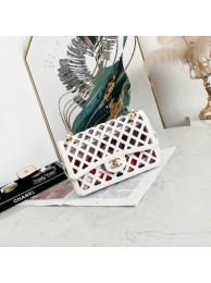 Knockoff CHANEL mini flap bag AS2370 white HY1893JF45