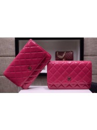 Knockoff Chanel mini Flap Bag Patent Leather A33814C Rose HY6645Bt18