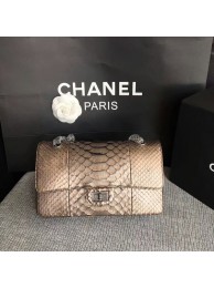 Knockoff Chanel Original Python Leather Shoulder Bag CF1112A HY10137yK94