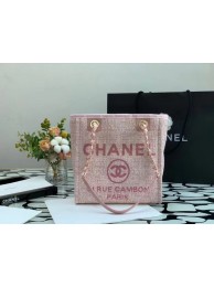 Knockoff Chanel small Shopping bag A66940 pink HY6437yN38