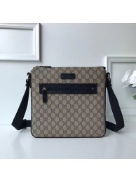 Knockoff Gucci Courrier soft GG Supreme messenger 406408 black HY15738WW40