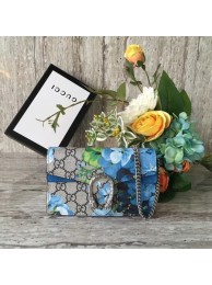 Knockoff Gucci Dionysus GG Blooms Super mini Bag 476432 Blue HY3718JF45