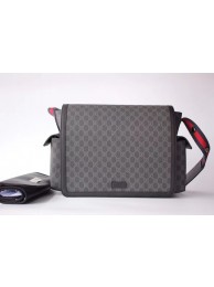 Knockoff Gucci GG Supreme diaper bag 495909 black HY812fY84