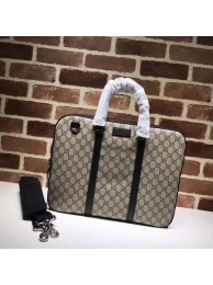 Knockoff Gucci GG Supreme Duffle 451169 Black HY21402yN38