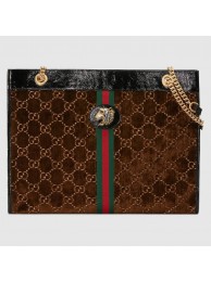 Knockoff Gucci Rajah large tote 537219 Brown HY8904vf92