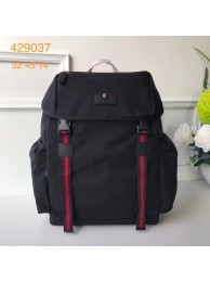 Knockoff Gucci Techno canvas backpack 429037 black HY21610Bt18
