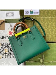 Knockoff High Quality Gucci Diana small tote bag 660195 Emerald HY25396FA65