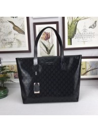 Knockoff High Quality Gucci GG Imprime Tote Bag 211137 Black HY21381FA65