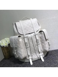 Knockoff High Quality Louis Vuitton CHRISTOPHER Large backpack M53285 white HY922Lg12