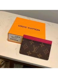 Knockoff Louis Vuitto CARD HOLDER M80830 Pink HY6978WW40