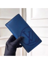Knockoff Louis Vuitton EPI leather Wallet 63511 blue HY5222iV87