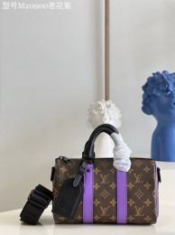 Knockoff Louis Vuitton Monogram Canvas KEEPALL BANDOULIERE 25 M20900 purple HY25593WW40