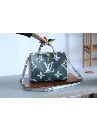 Knockoff Louis Vuitton Monogram Canvas Speedy 30 M40391 green HY14744vf92