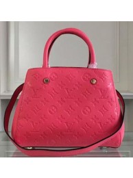 Knockoff Louis Vuitton Monogram Empreinte MONTAIGNE BB Bag M50665 Rose HY11721Ez66