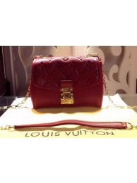 Knockoff Louis Vuitton Monogram Empreinte SAINT-GERMAIN BB M94552 Burgundy HY7343WW40