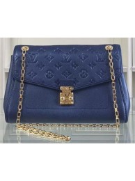 Knockoff Louis Vuitton Monogram Empreinte St Germain PM Bag M48949 Blue HY4423WW40