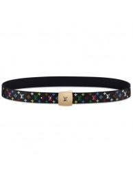 Knockoff Louis Vuitton Monogram Multicolore Calf Leather Belt M6890U HY19740Lg61