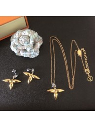 Knockoff Louis Vuitton Necklace &Earrings CE8420 HY9399eF76