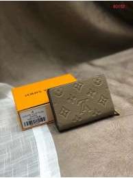 Knockoff Louis Vuitton Original Monogram Empreinte CLEA WALLET M80152 Tourterelle Beige HY22377iV87