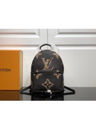Knockoff Louis Vuitton Original PALM SPRINGS Backpack M44718 black HY8484tp21