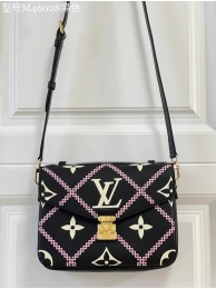 Knockoff Louis Vuitton POCHETTE METIS M46028 black HY13181Ez66