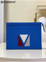 Knockoff Louis Vuitton POCHETTE VOYAGE M59147 blue HY8627yN38