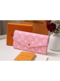Knockoff Louis Vuitton SARAH WALLET M81183 PINK HY21975Bt18