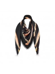 Knockoff Louis Vuitton Scarf A3256 Black Scarf HY4083JF45