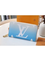 Knockoff Louis Vuitton ZIPPY WALLET M80361 blue HY25226Ez66