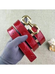 Louis Vuitton 30mm Patent Leather Belt M4226 Red HY23408hi67