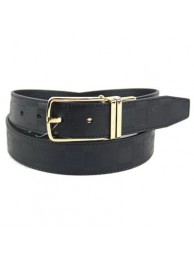 Louis Vuitton Belts 0120 Leather Black HY17414EB28