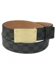 Louis Vuitton Belts 6978 Damier Black HY9413Ty85