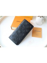 Louis Vuitton BRAZZA WALLET M62900 black HY12105fJ40