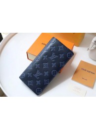 Louis Vuitton BRAZZA WALLET M62900 Navy Blue HY10227Zw99